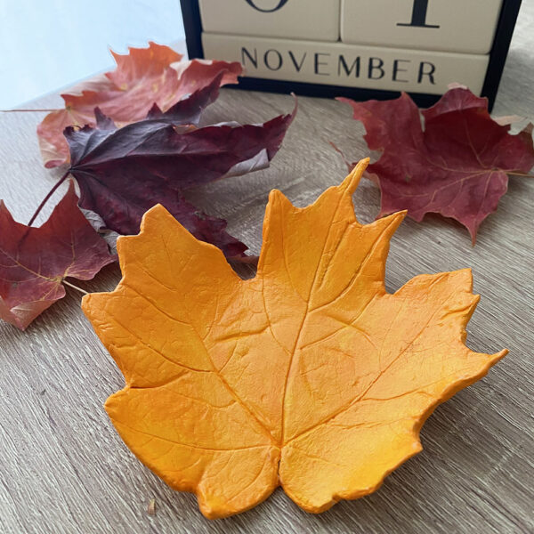 Fall Leaf Tray(Small), Autumn Colour Decoration