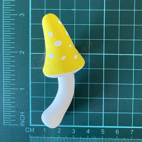 Yellow Long Mushroom